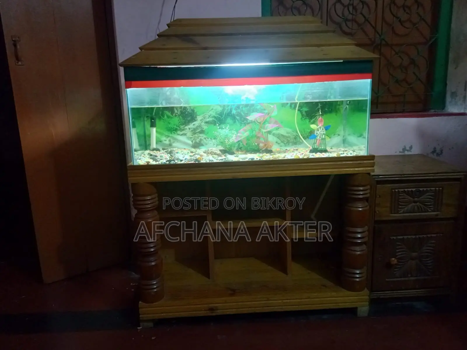 Used Aquarium With Stand