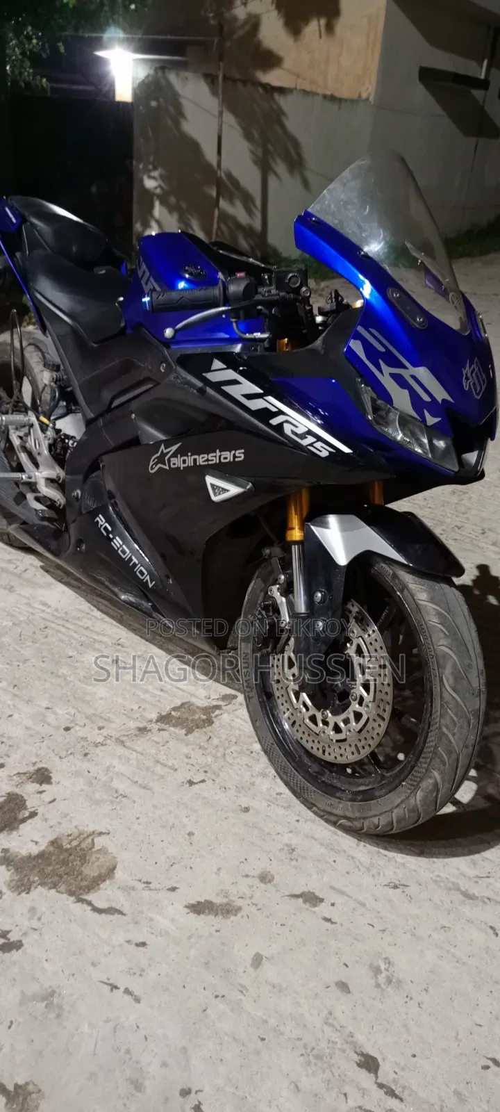 Yamaha R15 V3 2019 Blue