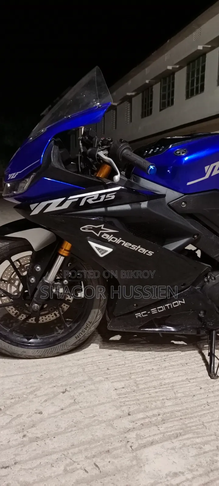 Yamaha R15 V3 2019 Blue