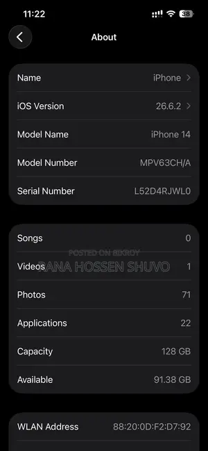 Apple iPhone 14 128 GB Red