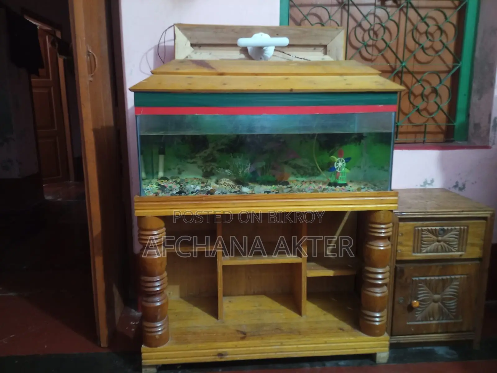Used Aquarium With Stand