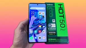 Infinix Hot 50 Pro+ 4G 256 GB Black