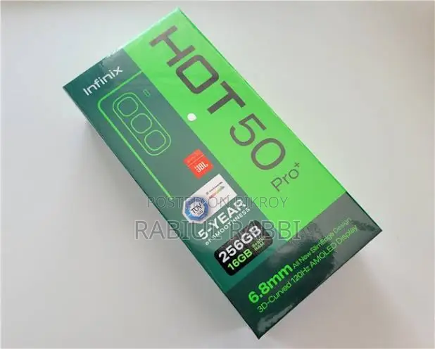 Infinix Hot 50 Pro+ 4G 256 GB Black
