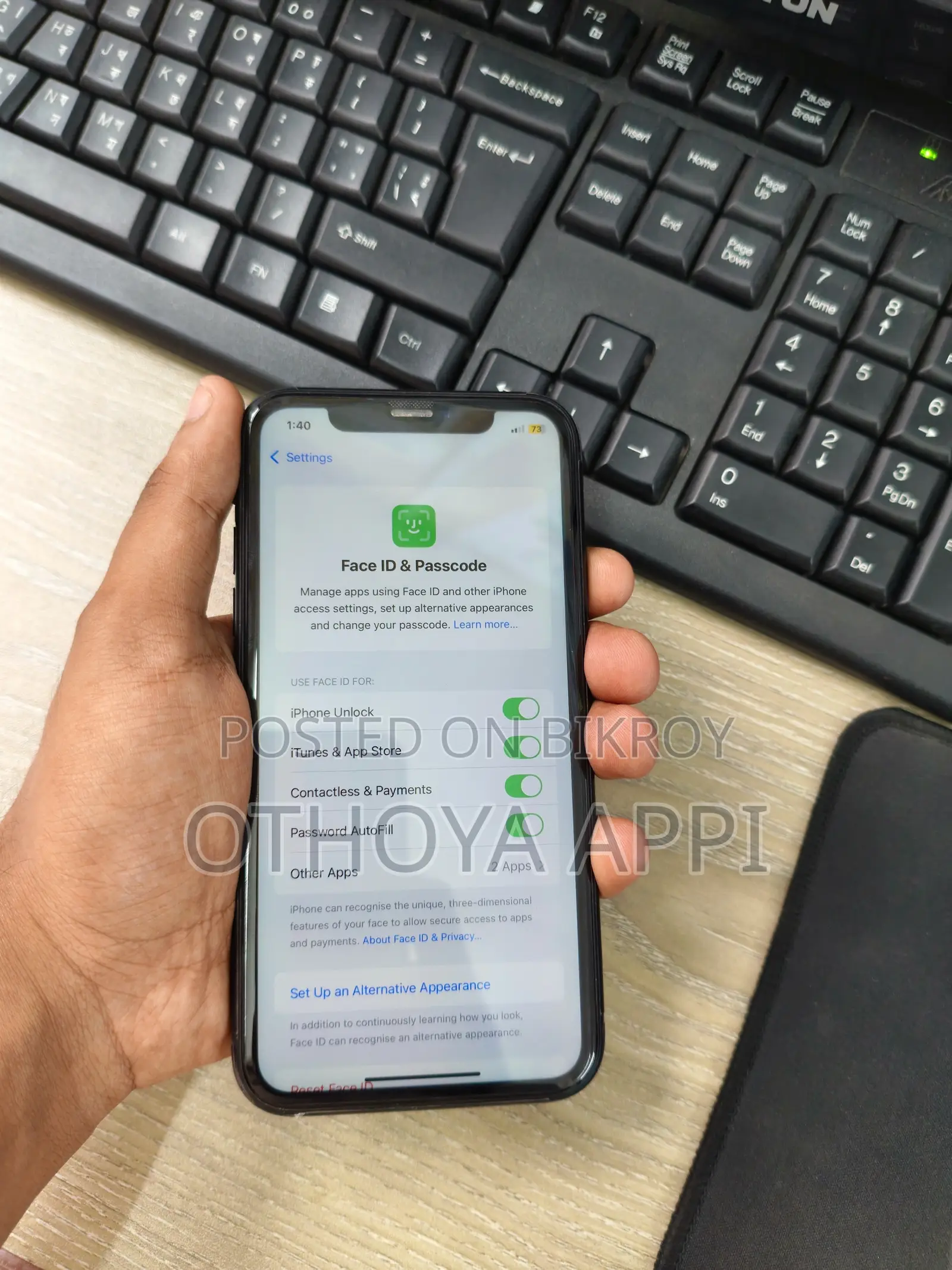 Apple iPhone XR 64 GB Black