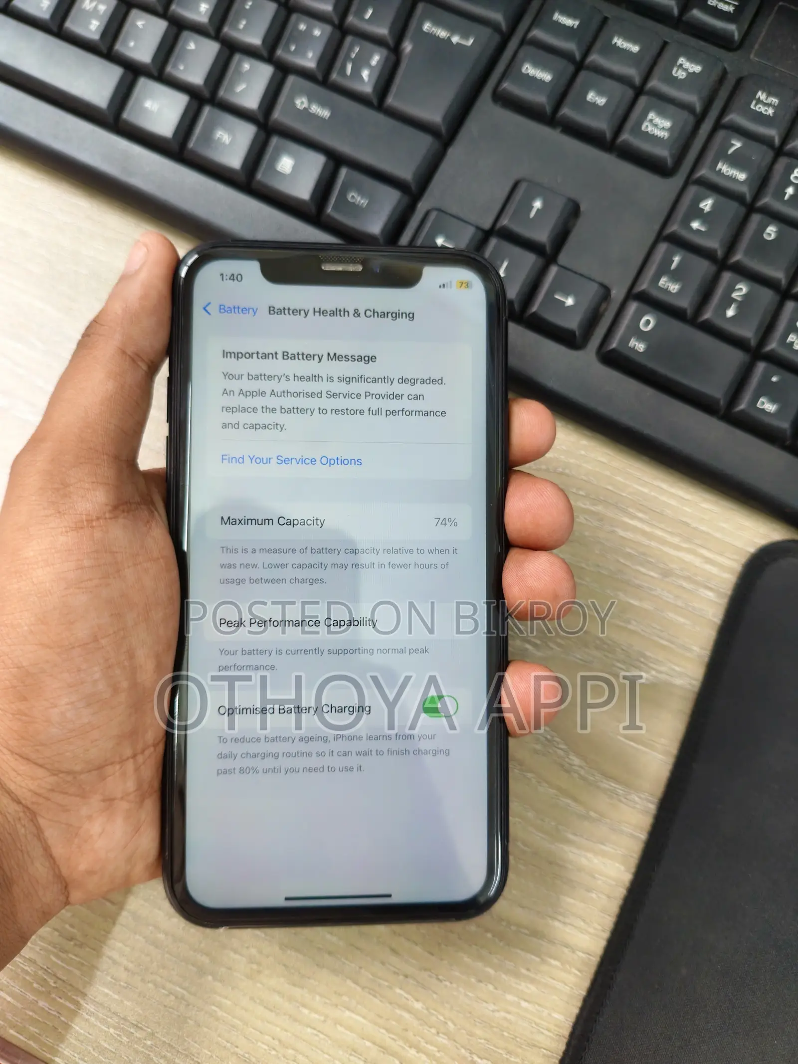 Apple iPhone XR 64 GB Black