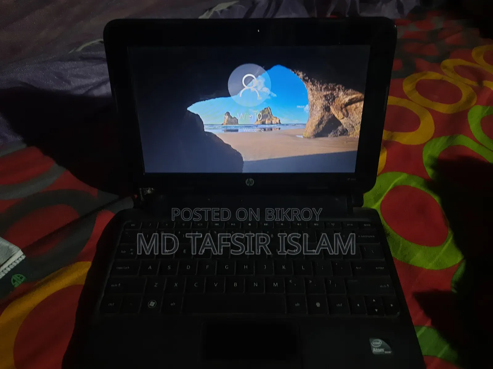 Laptop HP Mini 110 4GB Intel Atom SSD 128GB