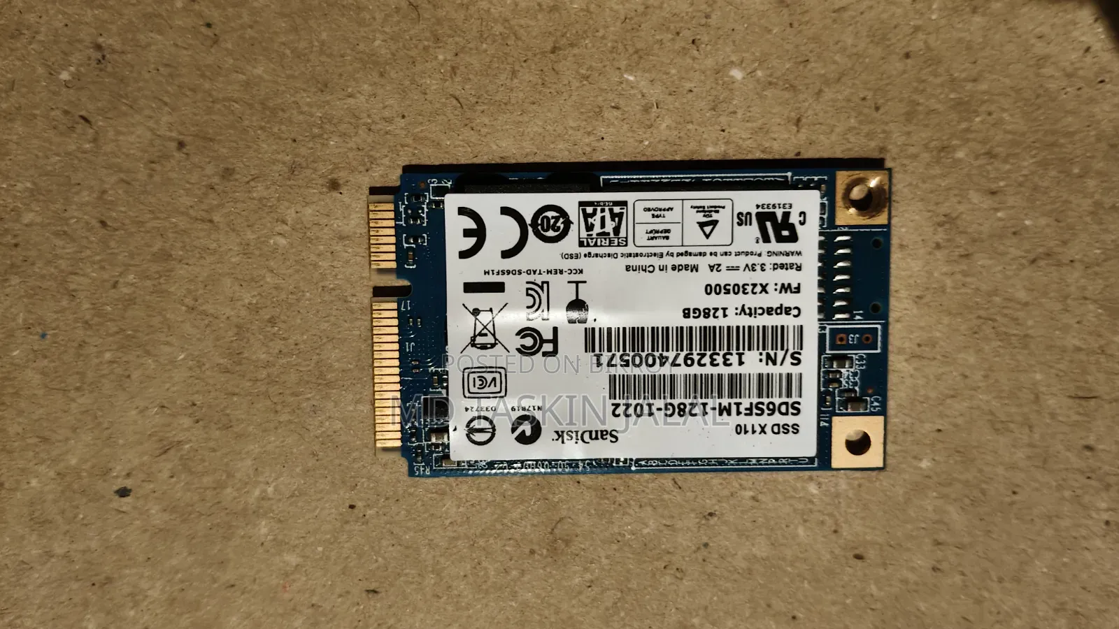 SanDisk X110 128GB mSATA SSD