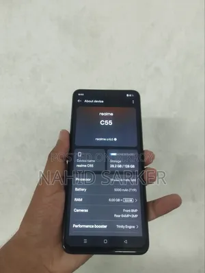 Realme C55 128 GB Black