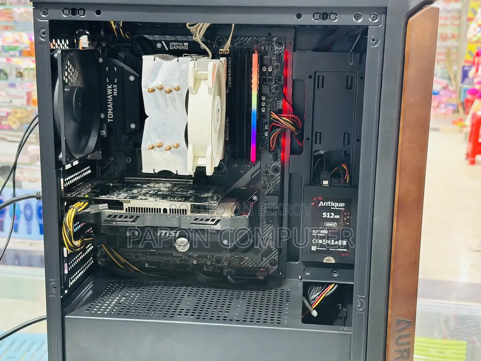 Desktop Computer 8GB AMD Ryzen 5 SSD 512GB