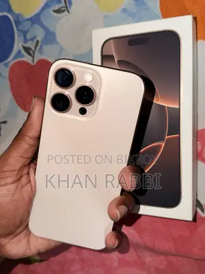 Apple iPhone 16 Pro Max ২৫৬ জিবি রোজ গোল্ড