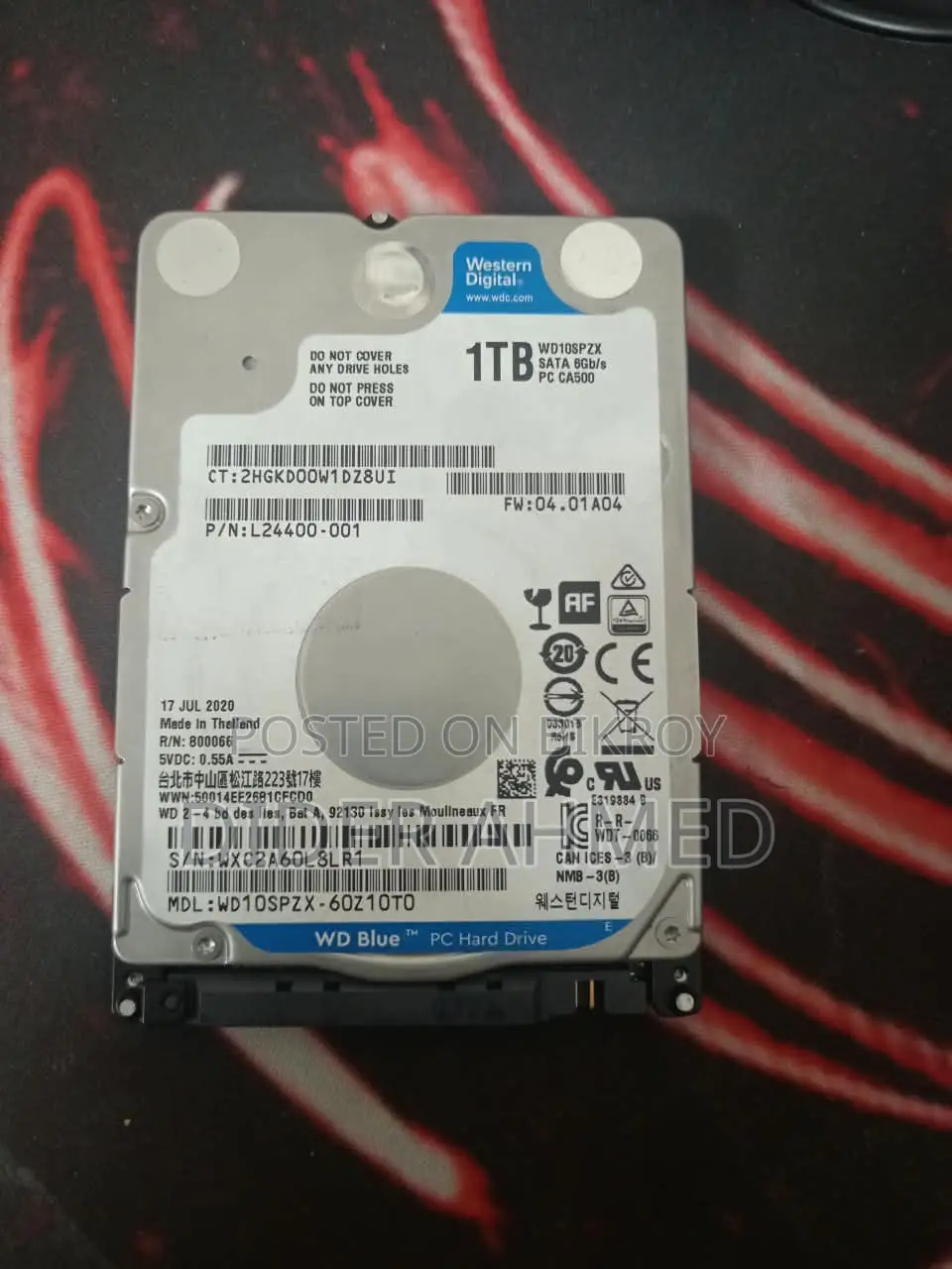 Hard Disk Drive (HDD)