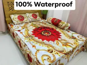 100% Waterproof 3D Premium Bedsheet King Size