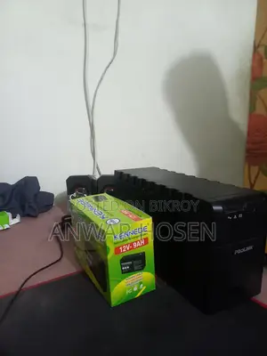 নতুন ব্যাটারিসহ ইউপিএস (সম্পূর্ণ ফ্রেশ রানিং), ৬০০ভিএ_৩০০ওয়াট, প্রোলিংক