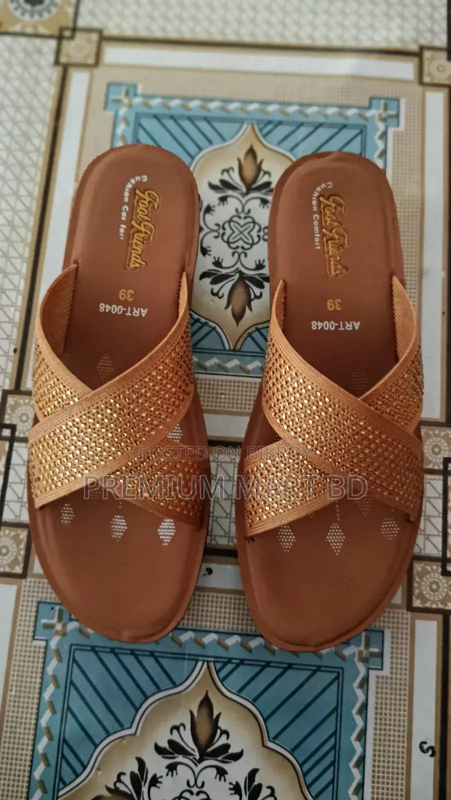Stylish Ladies Lace-Up Fashion Shoes | Stone Design | Premium Mart BD