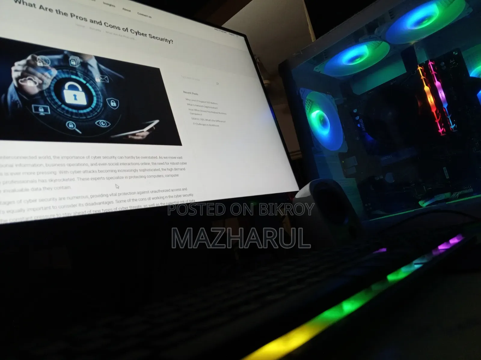 New Desktop Computer 16GB AMD Ryzen 5 SSD 512GB