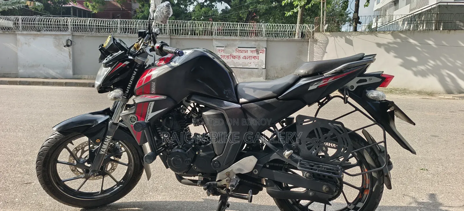 New Yamaha FZ 2024 Black