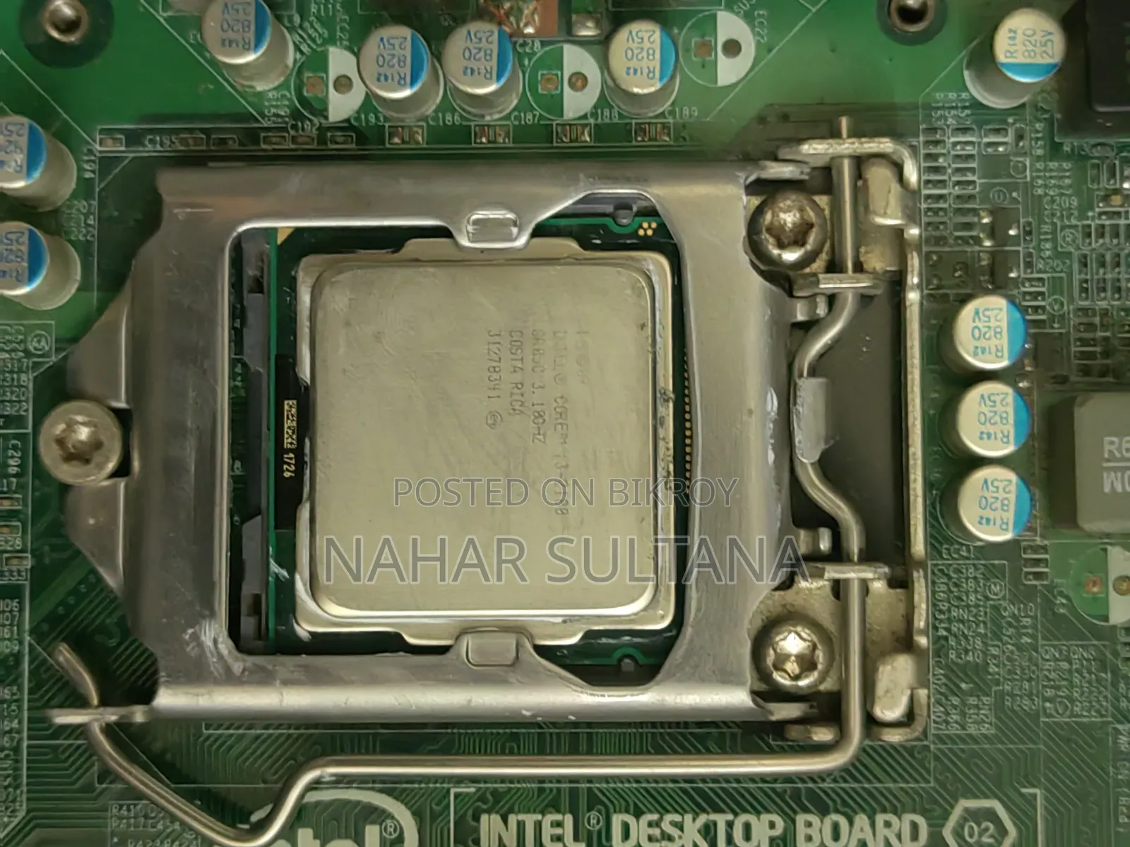এইচ৬১ মাদারবোর্ড + আই৩ প্রসেসর