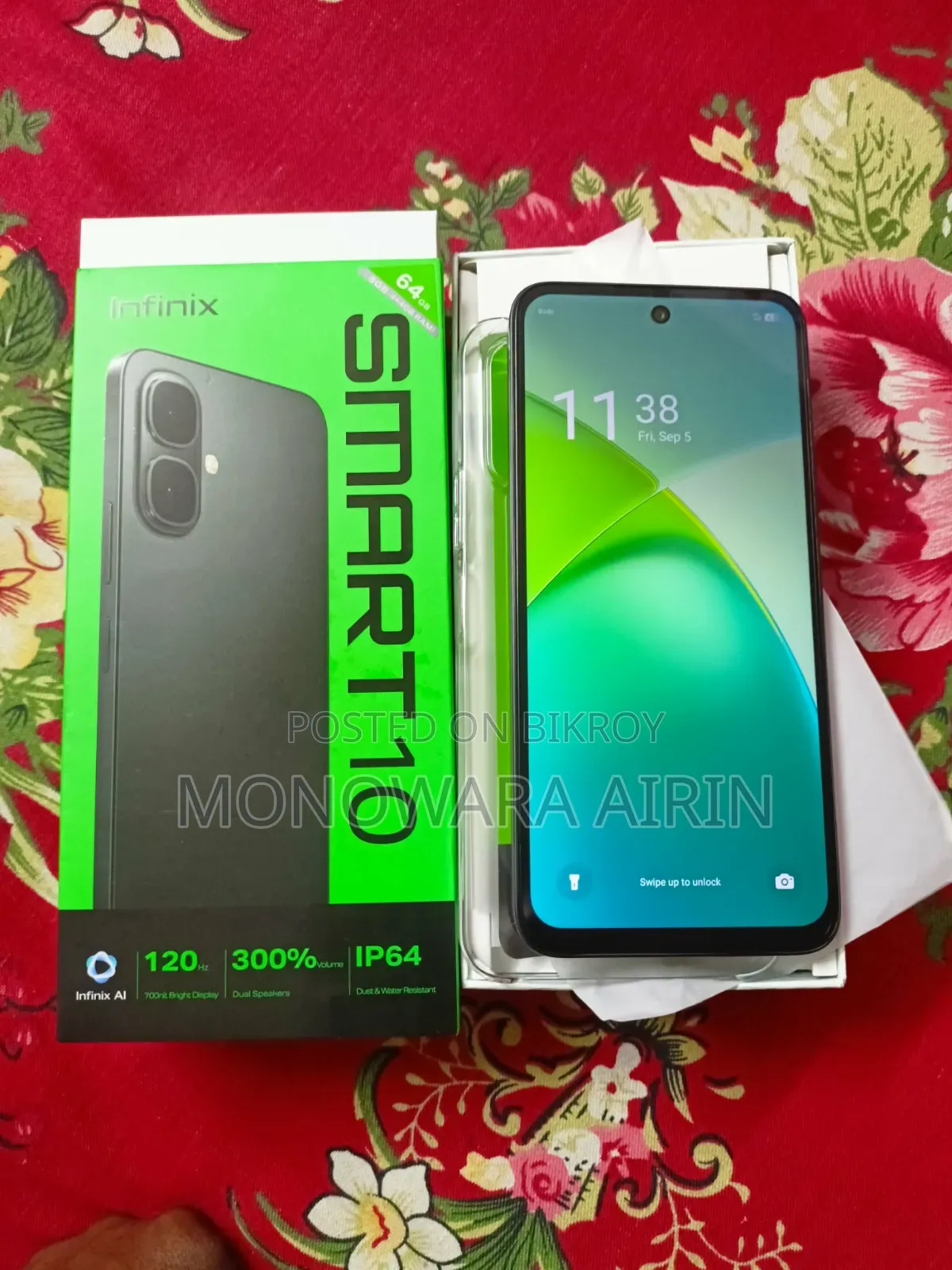 Infinix Smart 10 64 GB Black