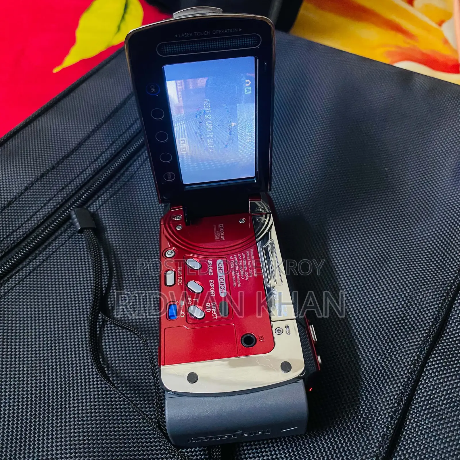 JVC Everio GZ-MS120RU Digital Camcorder – Red (Vintage)