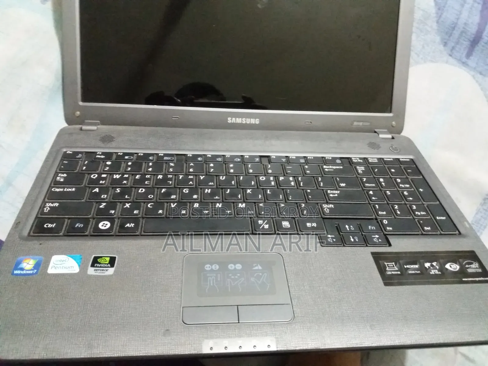 Laptop Samsung R530 6GB Intel Pentium HDD 320GB
