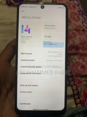 Xiaomi Redmi Note 9 Pro 128 GB Red