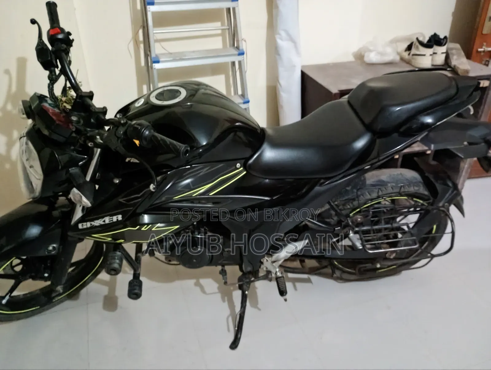 Suzuki Gixxer 2024 Black