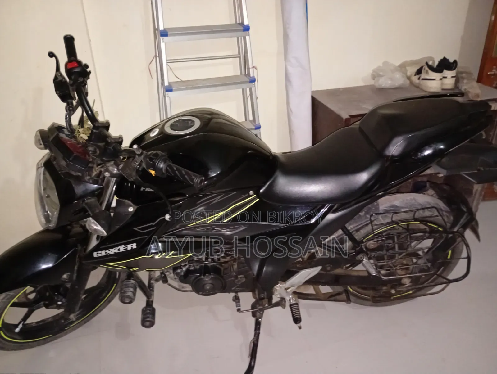 Suzuki Gixxer 2024 Black
