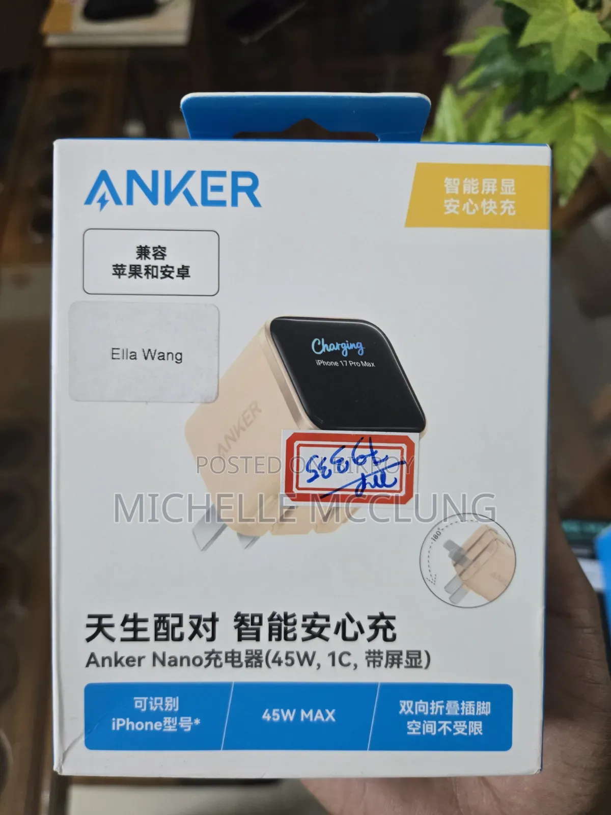 Ankor Nano Smart 45w Charger
