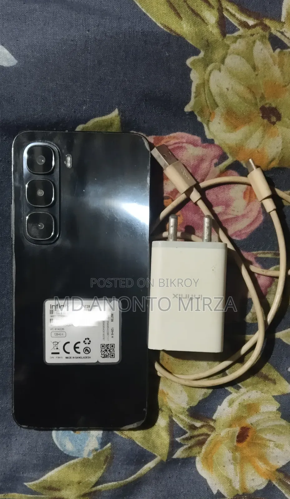 Infinix Hot 60i 128 GB Black
