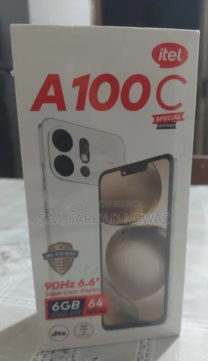 New Itel A100C 64 GB Blue