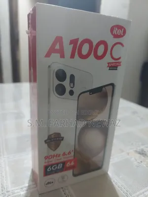 New Itel A100C 64 GB Blue