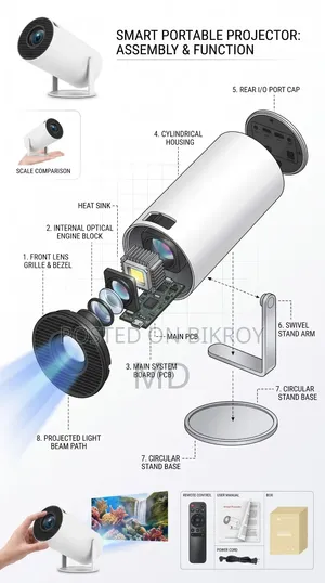 HY300 Projector 📽️ 4k Ultra HD