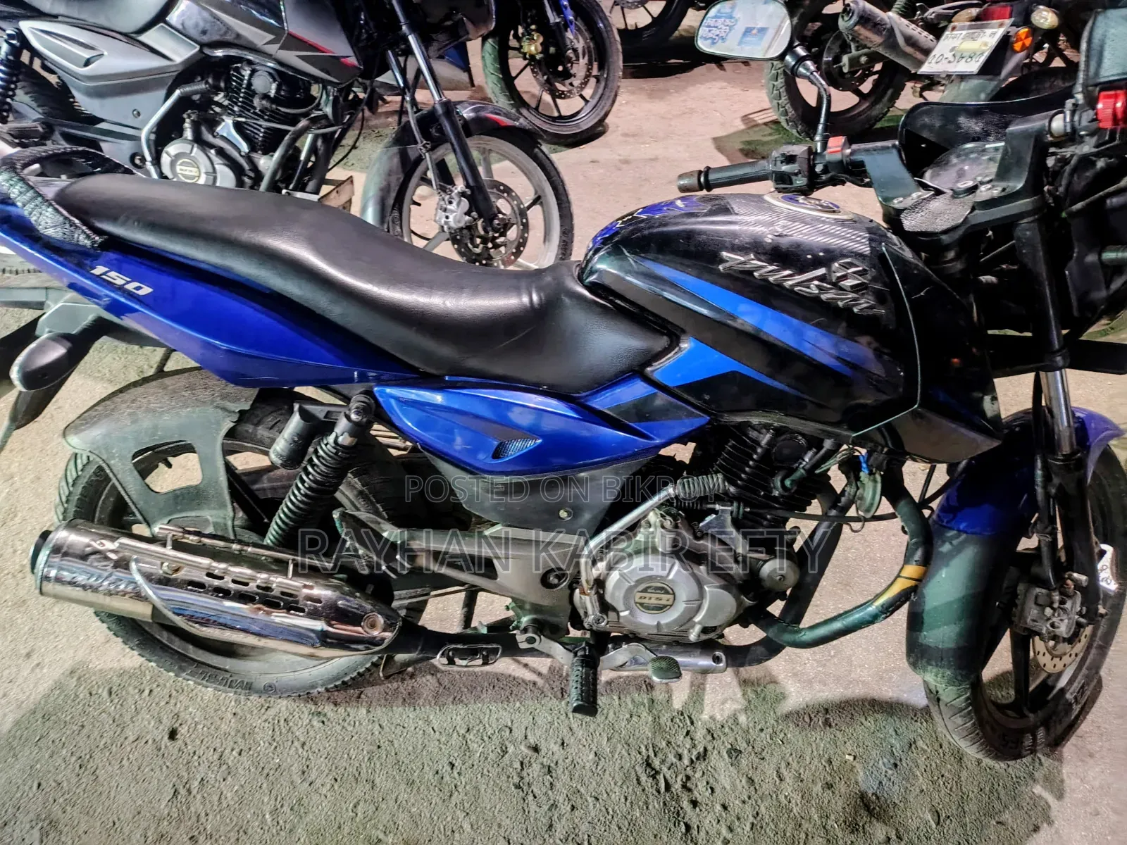 Bajaj Pulsar 150 2016 Black