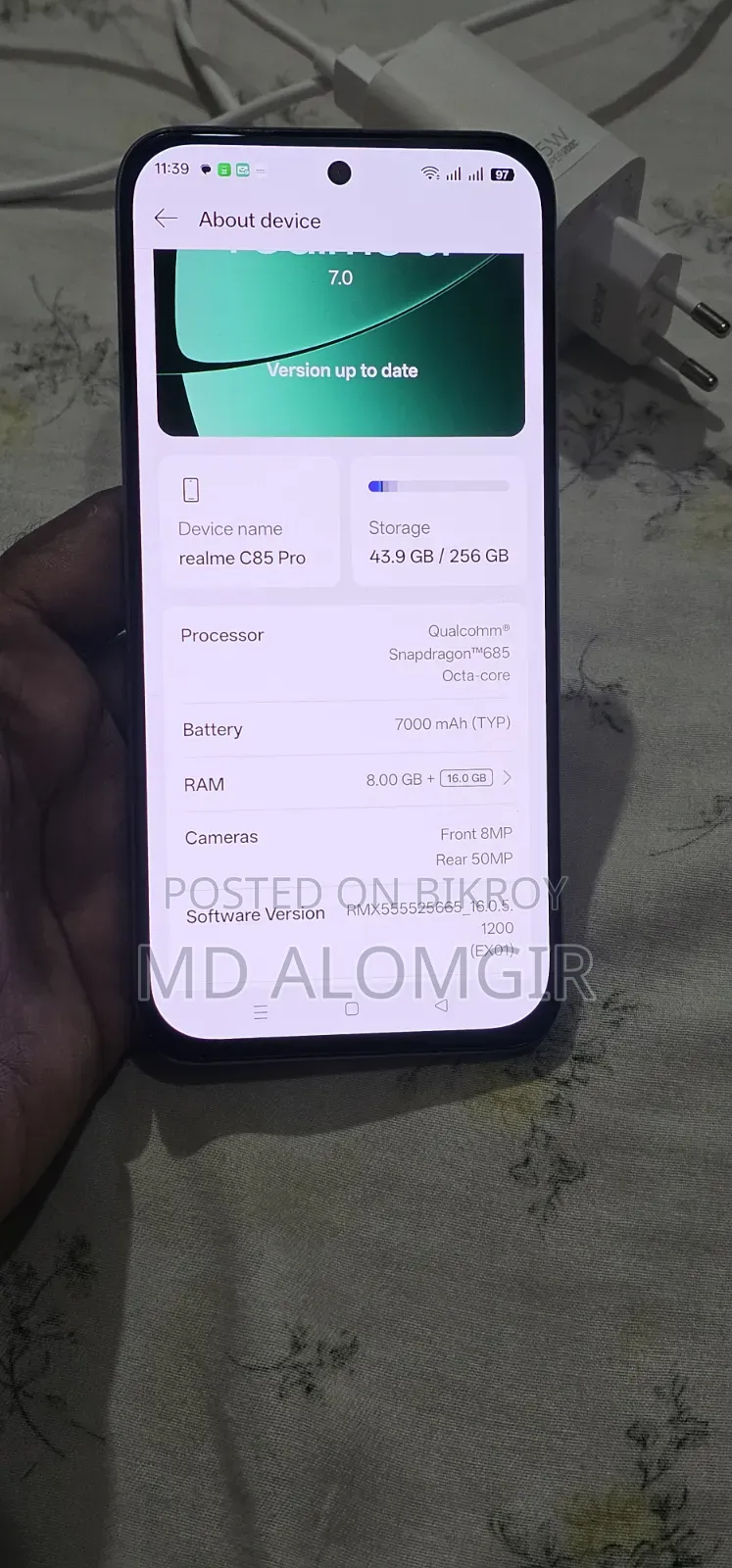 Realme C85 Pro 256 GB Gray