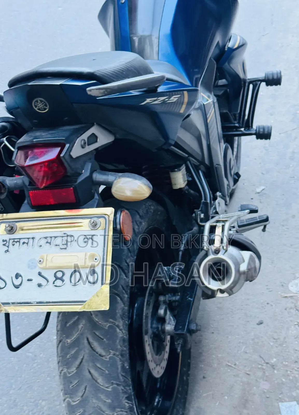 Yamaha FZS V2 2021 Blue
