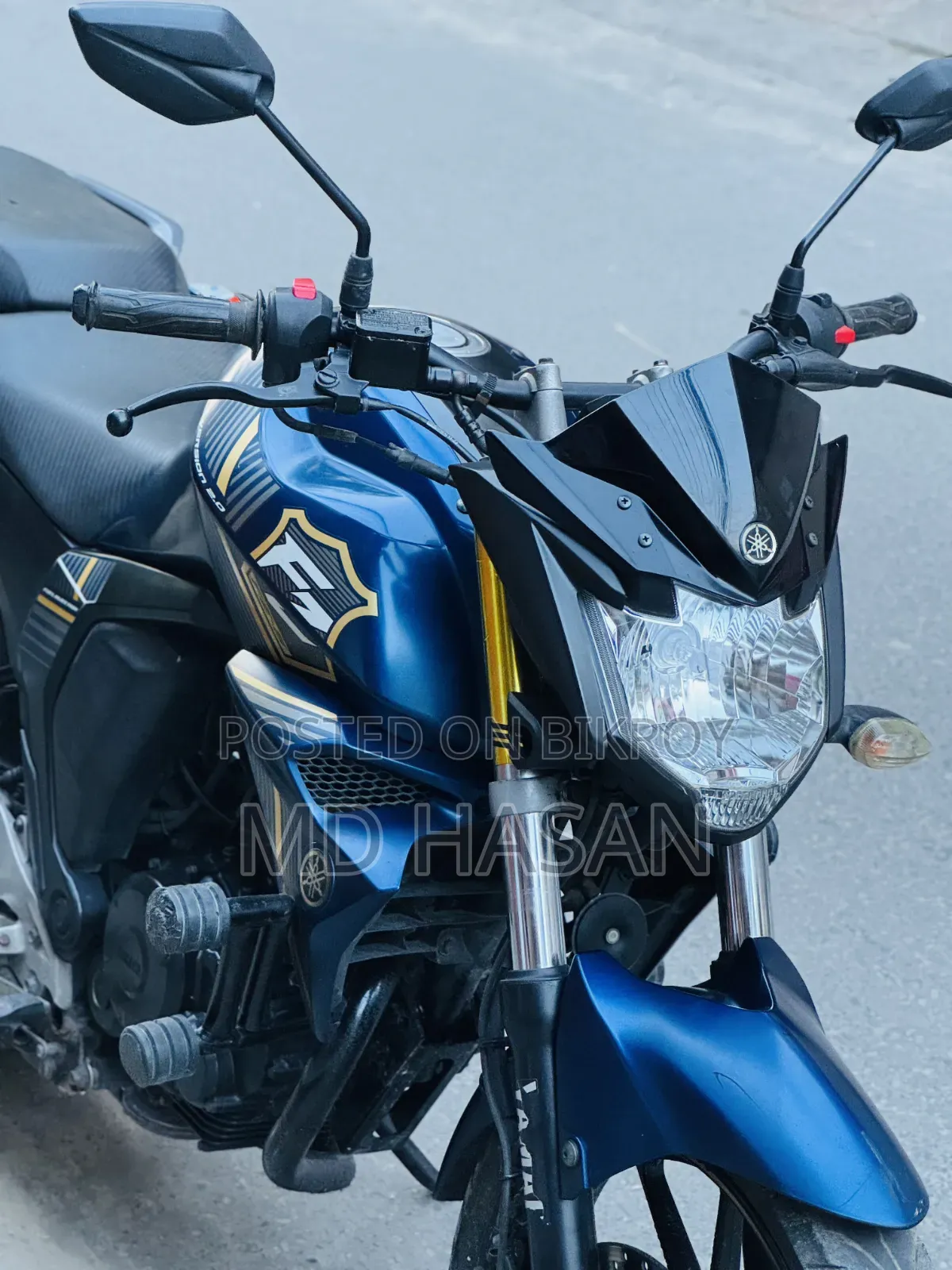 Yamaha FZS V2 2021 Blue