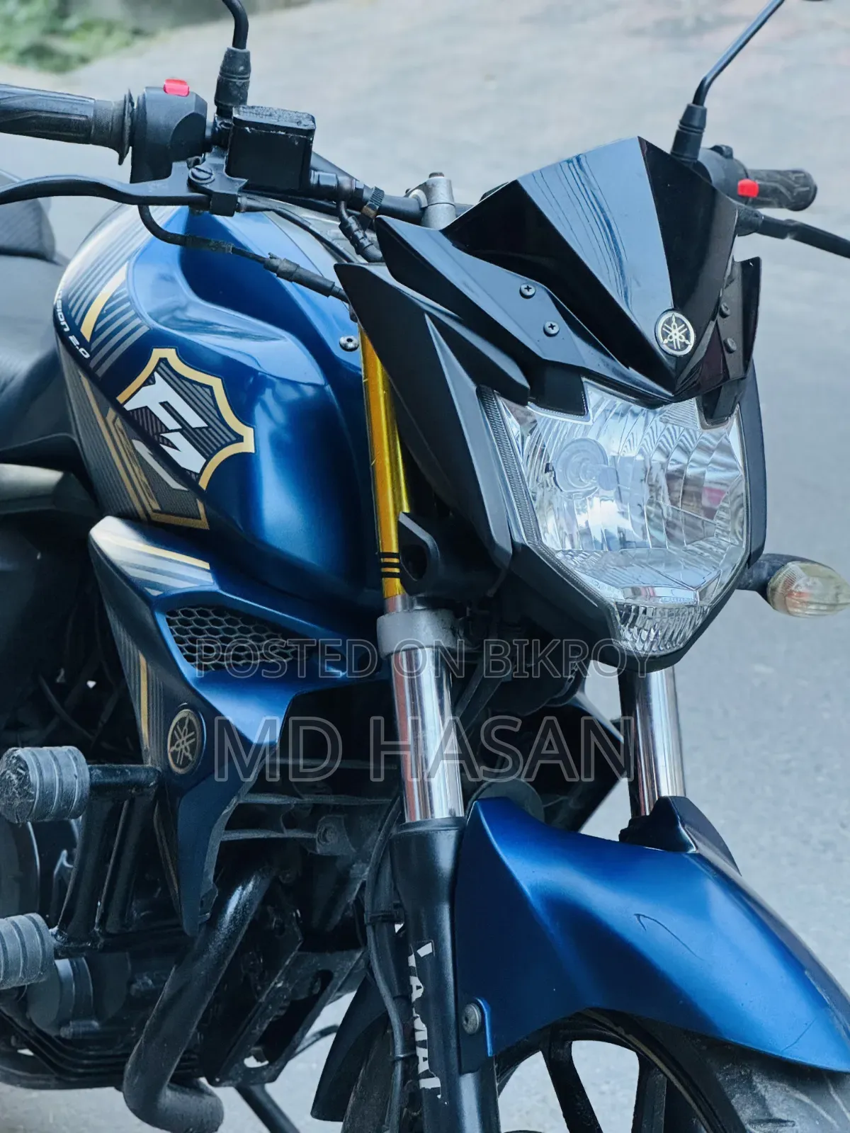 Yamaha FZS V2 2021 Blue