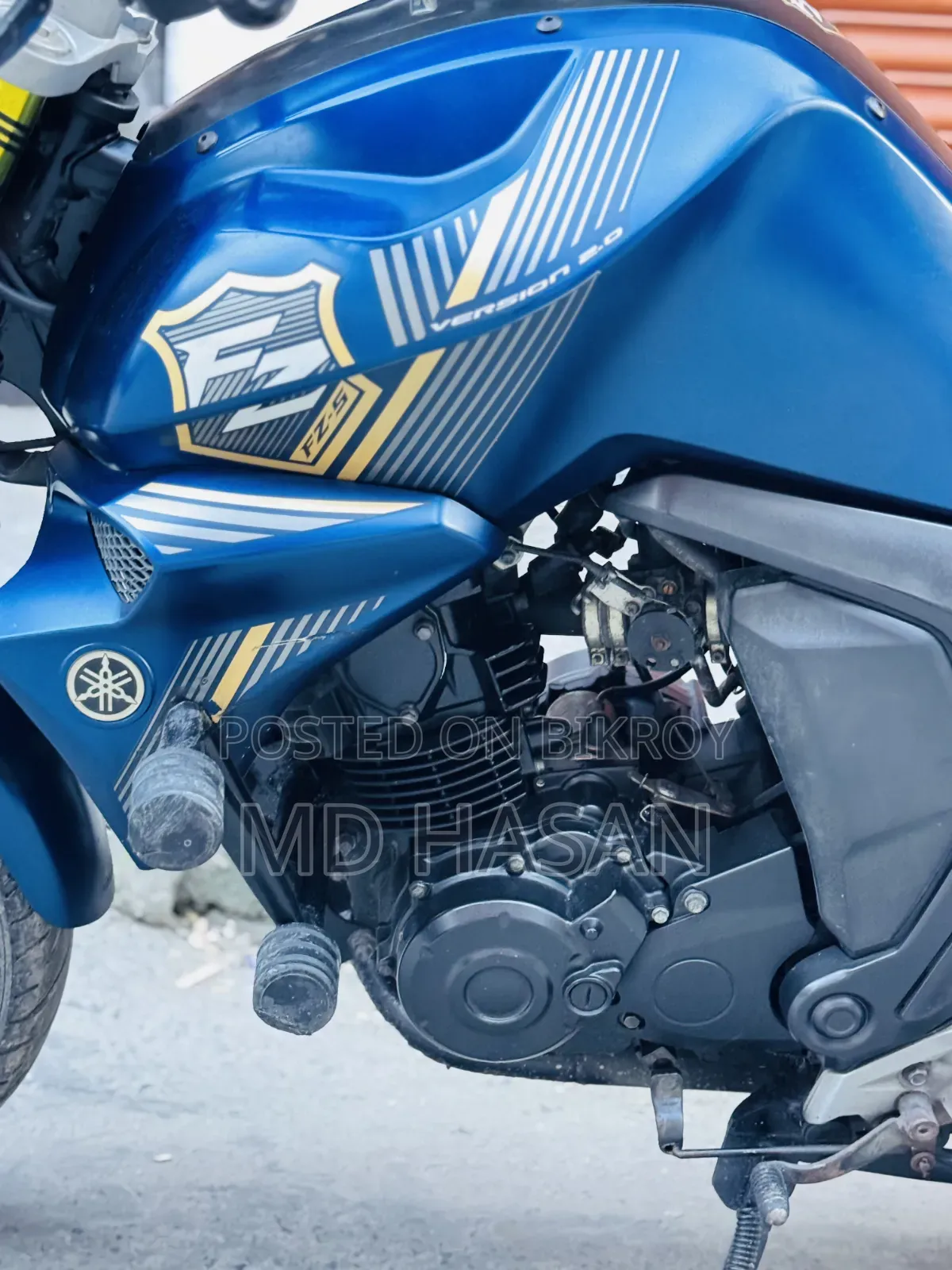 Yamaha FZS V2 2021 Blue