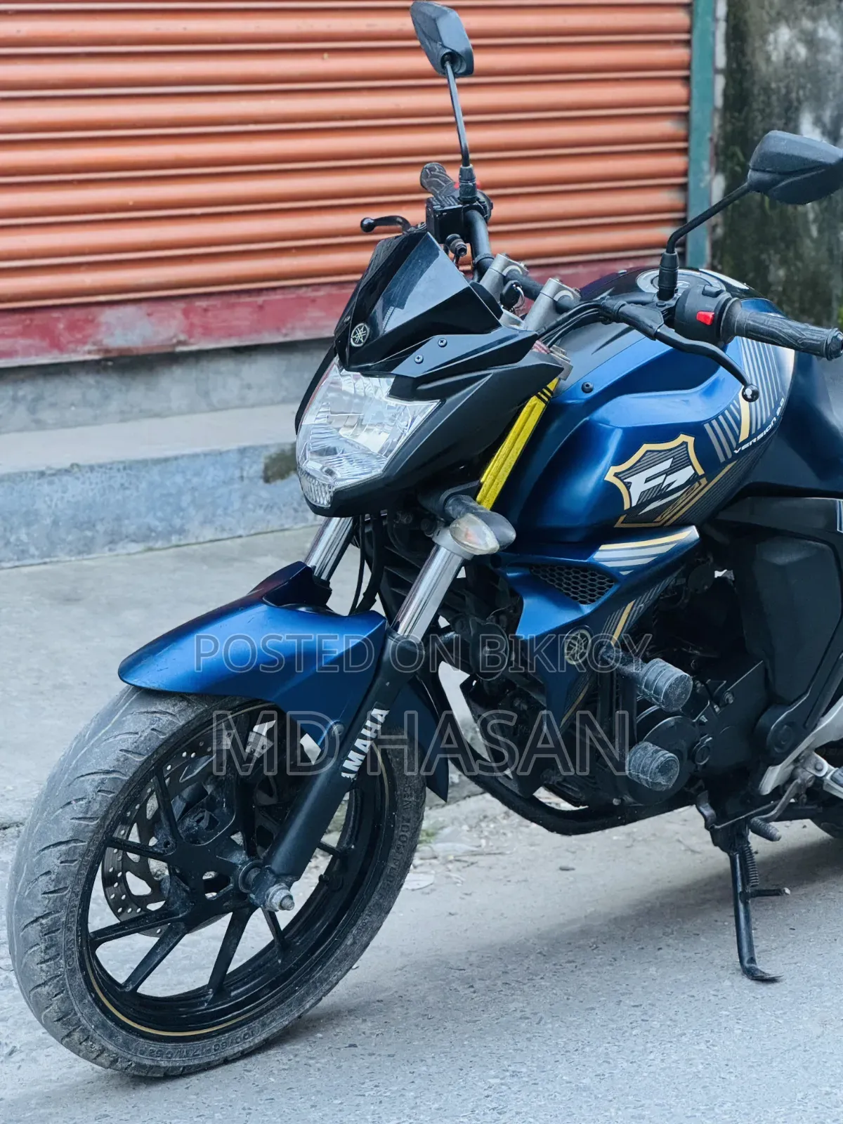 Yamaha FZS V2 2021 Blue