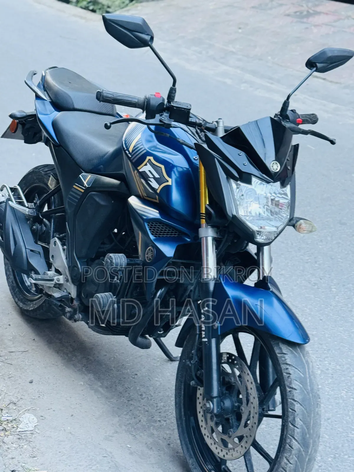 Yamaha FZS V2 2021 Blue