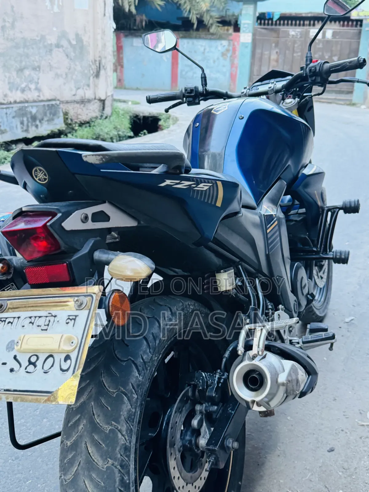 Yamaha FZS V2 2021 Blue