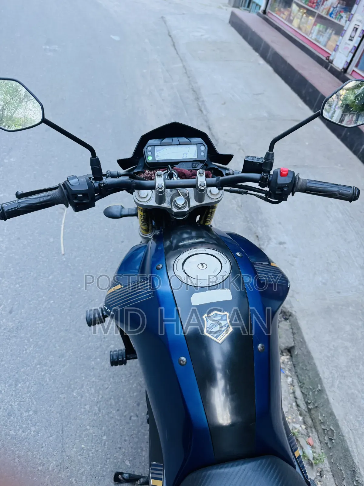 Yamaha FZS V2 2021 Blue