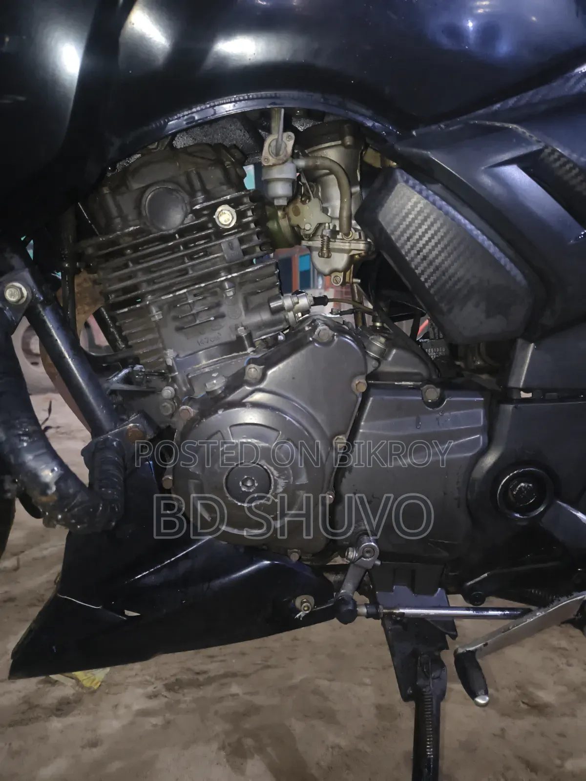 TVS Apache RTR 160 2V 2017 কালো