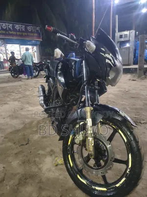TVS Apache RTR 160 2V 2017 কালো