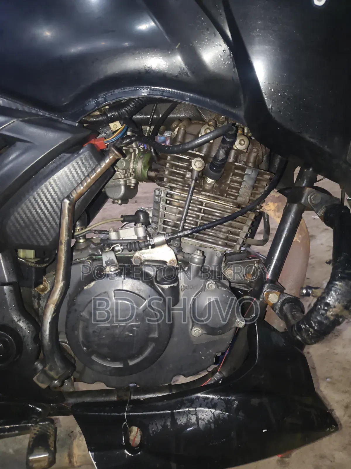 TVS Apache RTR 160 2V 2017 কালো