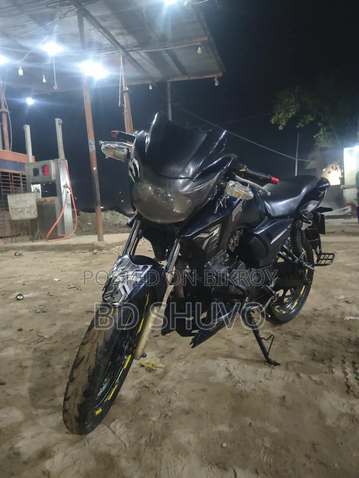 TVS Apache RTR 160 2V 2017 কালো