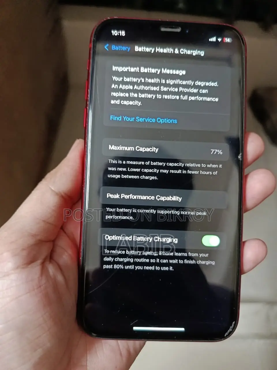 Apple iPhone XR 64 GB Red