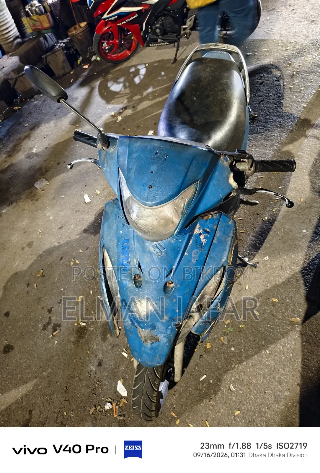 সুজুকি লেটস ২০১৬ নীল