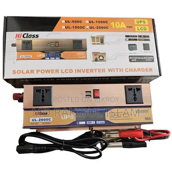 2000W Hi Class Smart IPS UPS With 10A Battery Charger UPS System