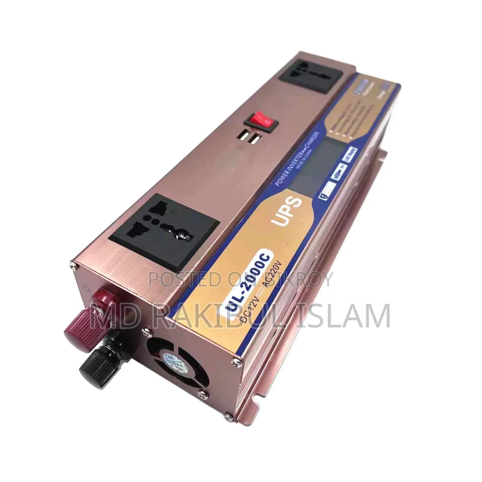 2000W Hi Class Smart IPS UPS With 10A Battery Charger UPS System